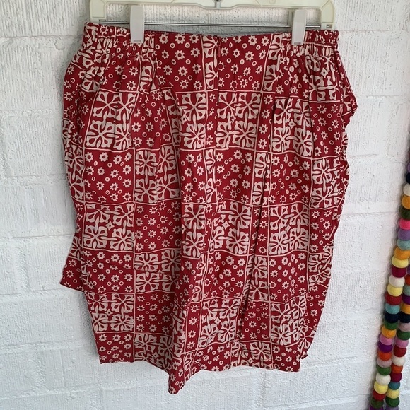 Vintage Side Hem Pencil Bodycon Boho Skirt sz M - Picture 4 of 5